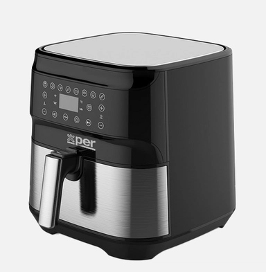 قلاية هوائية إكسبر 5.5 لتر ذكية مع واي فاي، 1700 واط،  ستيل - XPAF-999WF