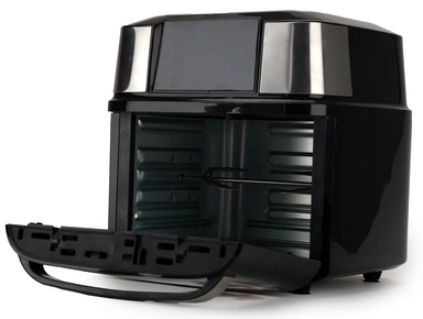 قلاية بدون زيت وفرن قلي هوائي رقمي من إكسبر، سعة 18 لترًا، قدرة 1800 واط، فضي - XPAO-18S