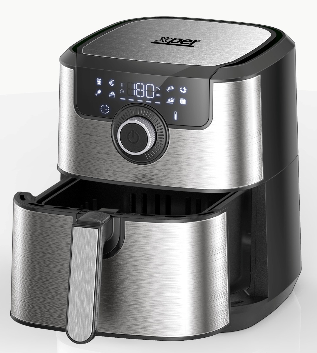 قلاية هواءية إكسبر  3.5 لتر، رقمي، 1500 واط - XPAF-701-20