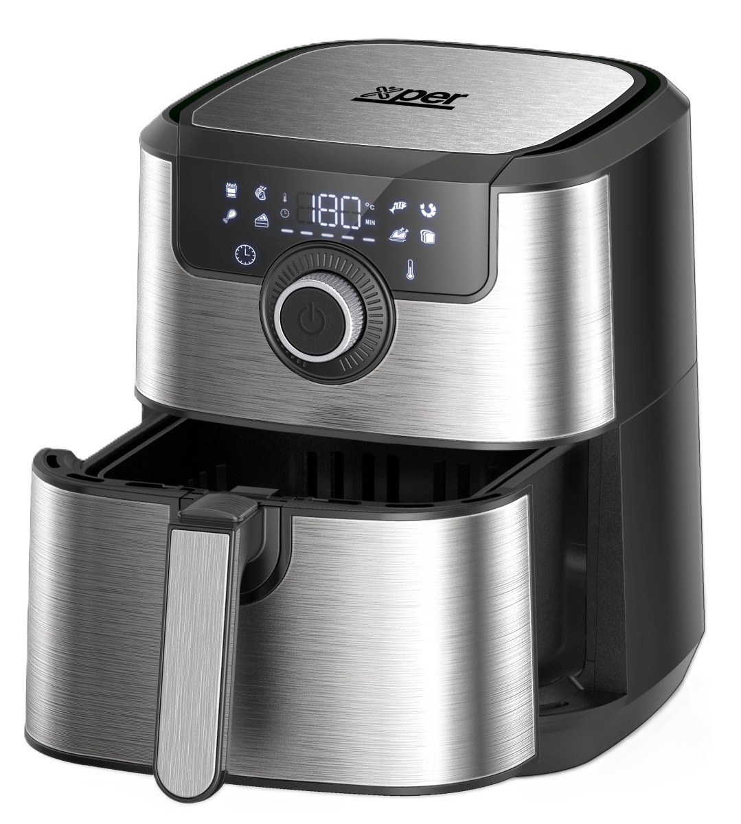 Xper Airfryer 3.5L, Digital,1500 Watts - XPAF-701-20