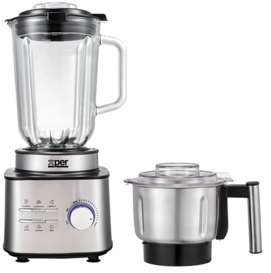 Xper Blender, 1.5L, 1500W, Stainless Steel – XPB-8110GS
