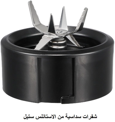 Xper Blender, 1.5L, 1500W, Stainless Steel – XPB-8110GS