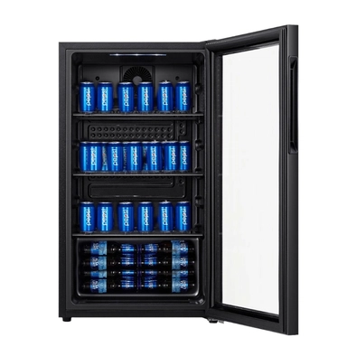 ثلاجة اكسبير عرض، 3.2 قدم مكعب، اسود - PCXP140B24