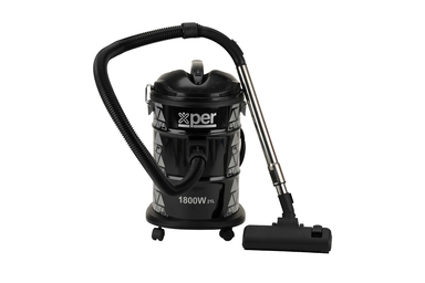 Xper Drum Vacuum Cleaner, 1800W , Black – XPVC-18W21L-23