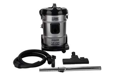 Xper Drum Vacuum Cleaner, 2000W Electric,  21L Capacity – XPVC-20W21L