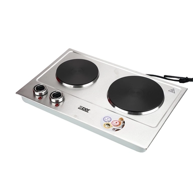 موقد كهربائي اكسبير لوح تسخين مزدوج، 2500 واط، ستيل – XPHP-801-20