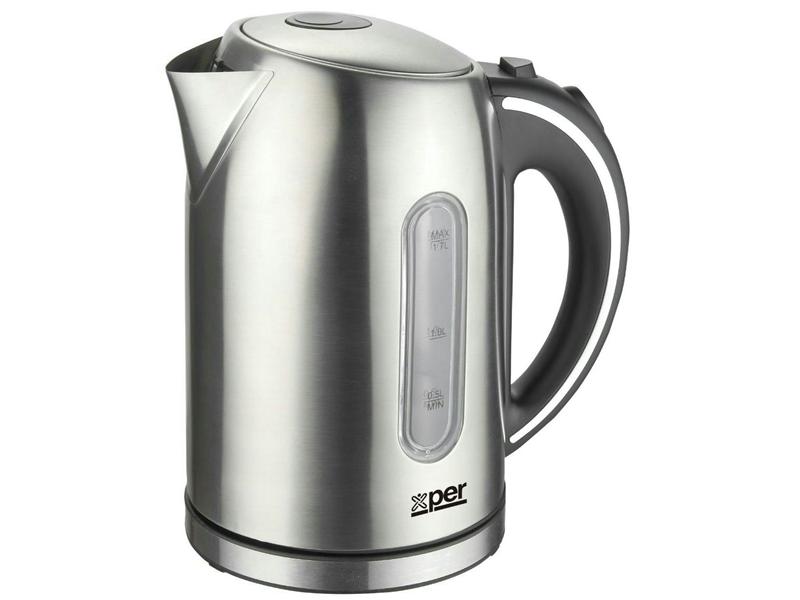 إكسبير غلاية كهربائية، سعة 1.7 لتر، 2200 واط، فضي – XPK-SM19