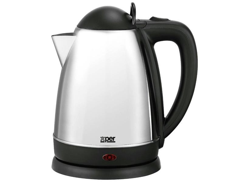 غلاية ماء إكسبير كهربائية ، سعة 1.8 لتر، 2150 واط، فضي – XPK-ST300