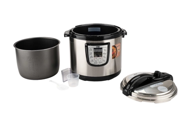 قدر ضغط اكسبيركهربائي، 1400 واط، فضي – XPC-14-10L