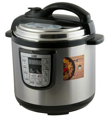 قدر ضغط اكسبيركهربائي، 1400 واط، فضي – XPC-14-10L