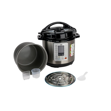 قدر ضغط كهربائي إكسبر  8 لتر مع ملحق المندي، كهربائي، قدر ضغط، جرانيت - XPC12M8G