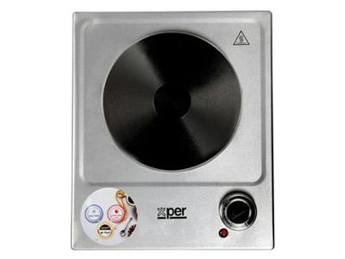 Xper Electric Single Hot Plate, 1500W, Steel – XPHP-800-20