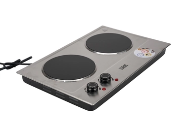 Xper Electric Stove 2 Burners, 2400 Watts, Ceramic - XPHP-901-24
