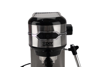 صانعة إسبريسو اكسبير، 1450 واط، 15 بار، مع ضغط البخار، 1 لتر / 2 كوب، 1450 واط، ستيل - XPC-600