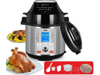 Xper Granite Pressure Cooker/Fryer 6L 1500W