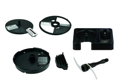 محضر يدوي اكسبير مع ملحقات، سعة 1.25 لتر، 600 واط، فضي – XPHB-400