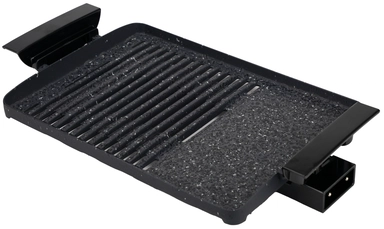  شواية صحية إكسبر، سطح جرانيت، 1650 واط، أسود -  XPGR-102M