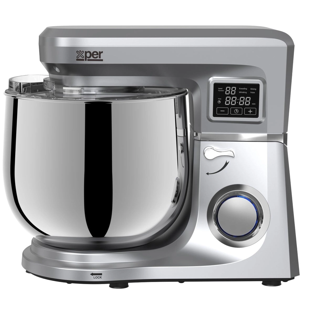 Xper Mixer, 10L, 1100W, Silver – XPSM-1000-24
