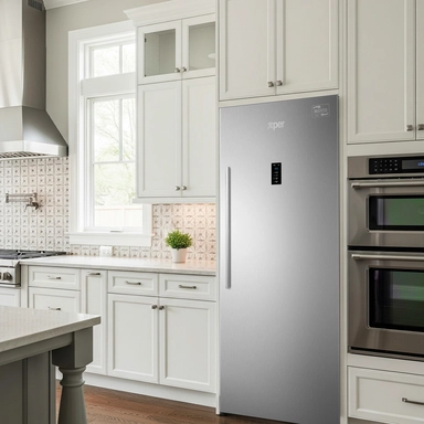 ثلاجة اكسبير باب واحد، 21.1 قدم مكعب، إنفرتر، ستيل - RFXP770S-25