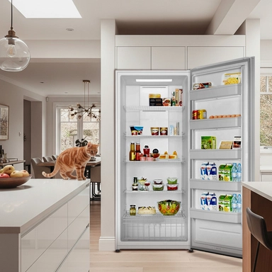 ثلاجة اكسبير باب واحد، 21.1 قدم مكعب، إنفرتر، ستيل - RFXP770S-25