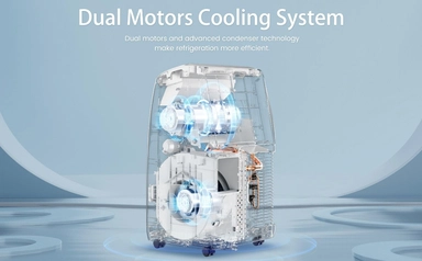 ,مكيف اكسبير نقال، 9000 BTU، أبيض – XPW-9-WCPA