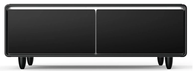 ثلاجة اكسبير طاولة ذكية مع مدمجة، 135 لتر، اسود - XPSTF-135BL-24