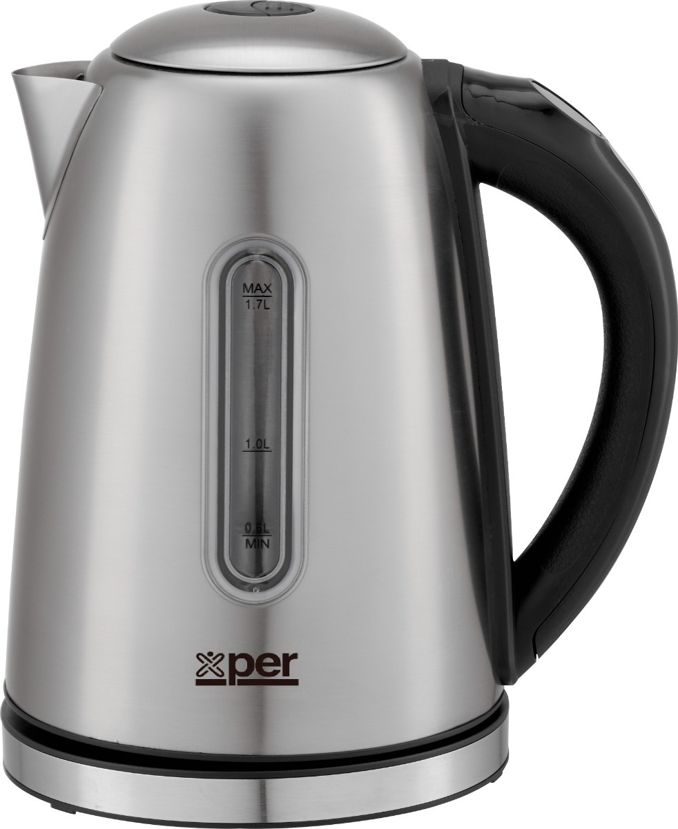 Xper Stainless Steel Touch Kettle, Electric Kettle ,1.7L, 2200W, Steel- XPK-WS888