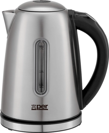 Xper Stainless Steel Touch Kettle, Electric Kettle ,1.7L, 2200W, Steel- XPK-WS888