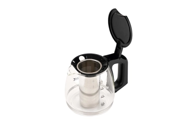 Xper Steel Kettle + Jug , Kettle, 1.7L (Steel) / 1L (Glass), 2200W, Silver – XPSTTS-999