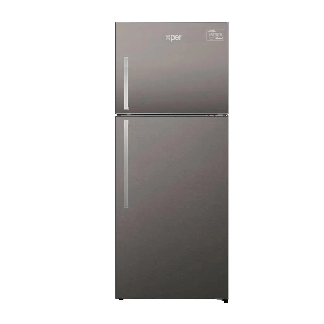 Xper Top Freezer Refrigerator, 11.4 Cu. Ft, Inverter, Steel - RFXP440SINV