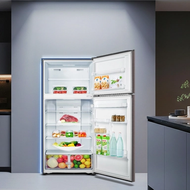 ثلاجة اكسبيربفريزر علوي، 17.8 قدم مكعب، إنفرتر، ستيل - RFXP640SINV