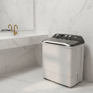 غسالة  اكسبير حوضين 7 كيلو أبيض TTWXP7022