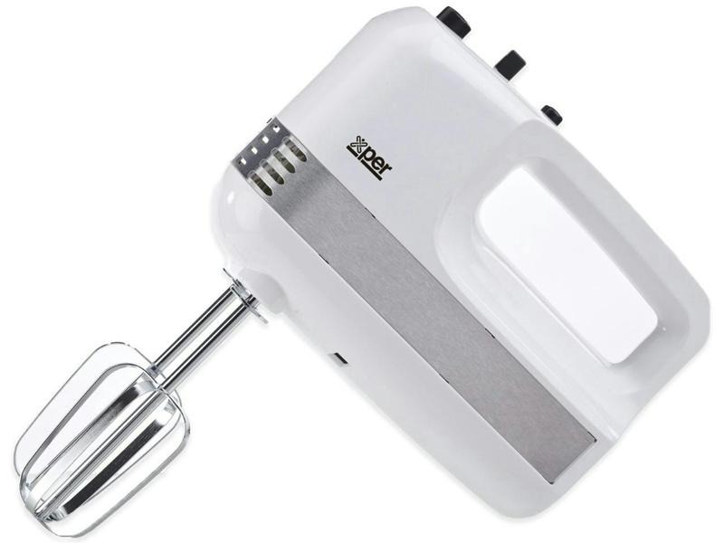 Xper Hand Mixer 400 Watt 5 Speeds With Turbo White, XPHM-400W