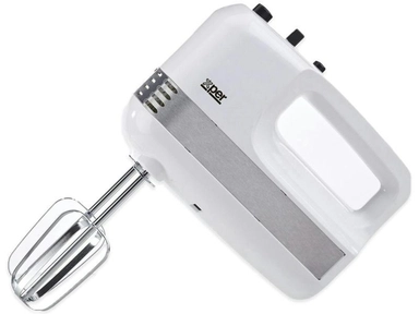 Xper Hand Mixer 400 Watt 5 Speeds With Turbo White, XPHM-400W