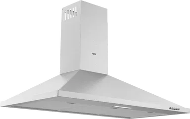 Xper wall mounted chimney cooker hood, 89.6 cm, Turkish, steel, XPHO90PYS