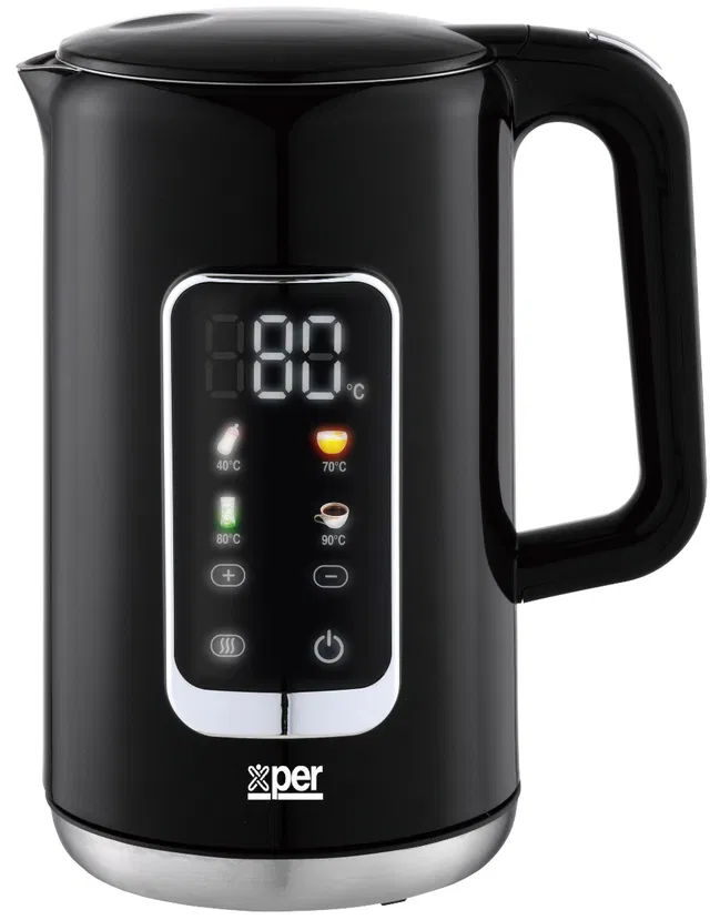 غلاية اكسبير 2200 واط 1.7لتر استيل لمس ملمس بارد XPK-DW999