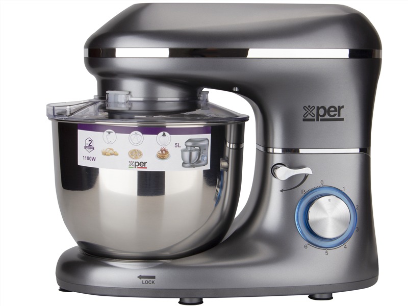 Xper Mixer 5L , 1100 W, Silver XPSM-900-20MG