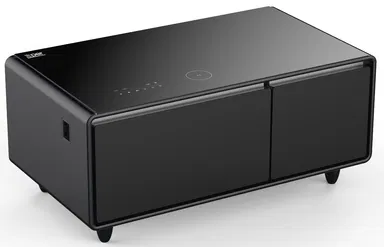 Xper Smart Table with Built-in Refrigerator 93L, Black, XPSTF-90BL
