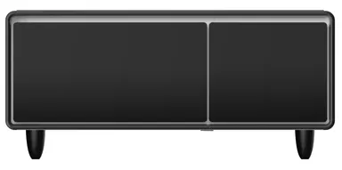 Xper Smart Table with Built-in Refrigerator 93L, Black, XPSTF-90BL