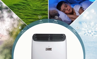 Xper portable air conditioner, 12000 BTU, cold, remote control, Wi-Fi,XPW-12-WCPA