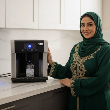 صانعة ثلج وبرادة اكسبير1.8لتر شاشة لمس و ملئ ذاتي XPZB-10E