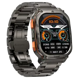 كوسبيت، ساعة ام 3 الترا الذكية، اصدار خاص، 49 مم، نظام تتبع، مكالمات، اسود