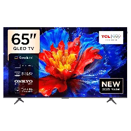 شاشة TCL ذكي 65 بوصة QLED، دقة 4K UHD، نظام Google TV – موديل 65P8K