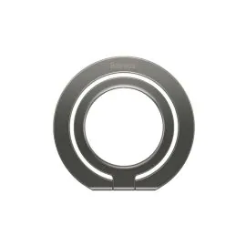 بيسوس هيلو ماجسيف حامل ومقبض هاتف مغناطيسي مع حامل، رمادي - SUCH000013