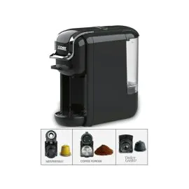 صانعة قهوة اكسبير للكبسولات والبن 1450واط 19بار أسود XPC-90B