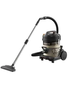 مكنسة هيتاشي برميل 18 لتر 2200 واط ذهبي / اسود CV-975FCGB