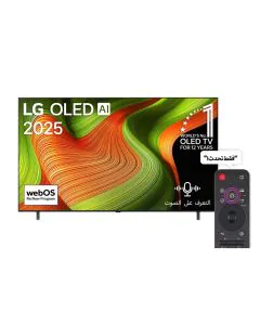 شاشة تلفزيون ال جي سمارت AI B5 حجم 77 بوصة 4K UHD، معدل نحديث 120 هرتز - OLED77B56LA