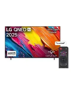 شاشة تلفزيون ال جي سمارت 86 بوصة، دقة 4K UHD، لوحة QNED - موديل 86QNED70A6A