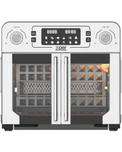 قلاية وفرن بدون زيت Xper مزدوج الباب، 23 لتر، 1700 واط - XPAO-9050S
