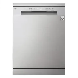 غسالة صحون LG سعة 14 مكان 5 برامج فضي DFC612FVE